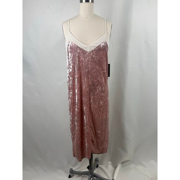Timing Dresses & Skirts - NWT Velvet Slip Dress Size‎ M Romantic Feminine 90s Y2K Club Nightlife Sexy Pj's